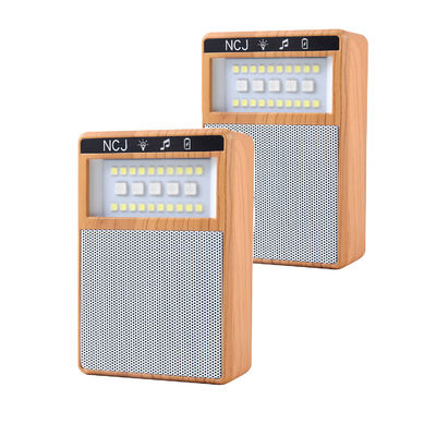Sleek 5V Illuminated Bluetooth Speaker Stunning Sound Wireless Range 10m