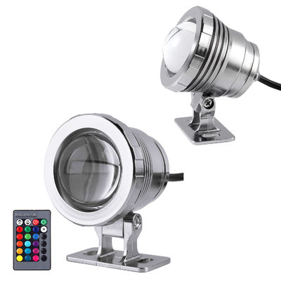 10W Marine Underwater LED Boat Lights Dustproof with ABS Material