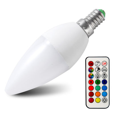 RGB Color Smart LED Light Bulbs IP44 Dustproof 280lm Luminous Flux